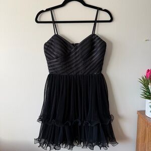 Guess by Marciano Black Strappy Dress